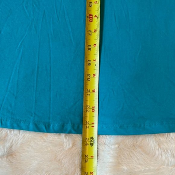2/$35  mySTYLE T-shirt Turquoise Colour Ladies Size Medium - Picture 6 of 8